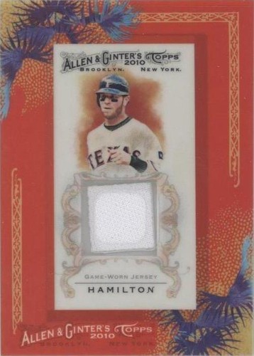 2010 Topps Allen & Ginter's - Josh Hamilton #AGR-JH