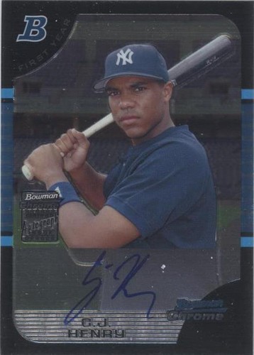2005 Bowman Draft Picks & Prospects - C.J. Henry #BDP179