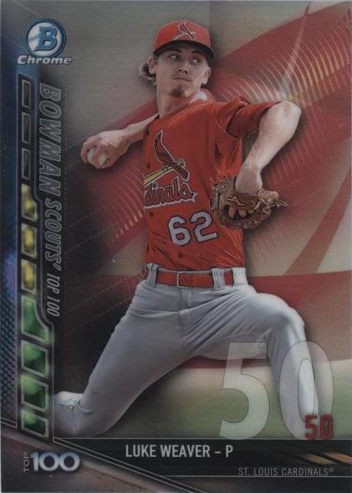 Bowman - Luke Weaver 2017 #BTP-50