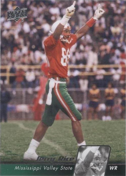 Jerry Rice #18 Upper Deck 2011