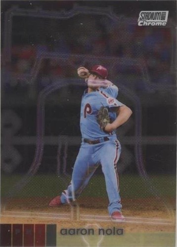 2020 Topps Stadium Club Chrome - Aaron Nola #243