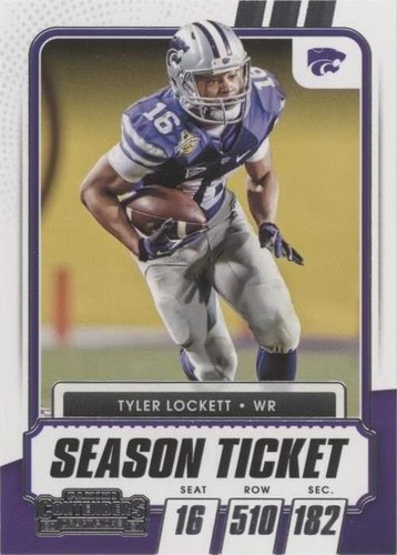 2021 Panini Contenders Draft Picks Tyler Lockett #40
