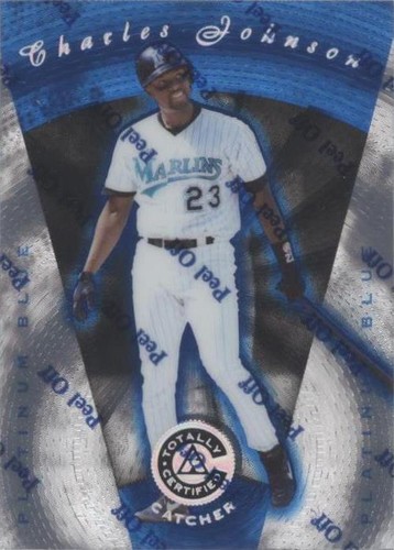 1997 Pinnacle Totally Certified - Charles Johnson #99