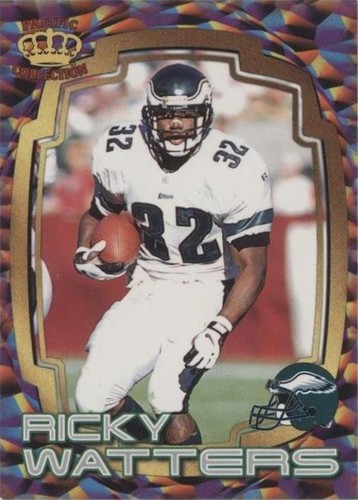 1997 Pacific Dynagon Prism Ricky Watters #102