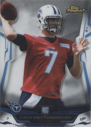2014 Topps Finest Zach Mettenberger #111