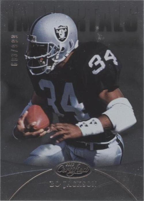 Bo Jackson #156 2013 certificado Panini