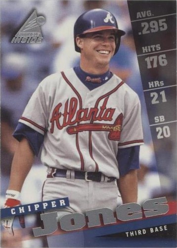 1998 Pinnacle Inside - Chipper Jones #10