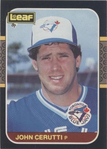 1987 Leaf Canadian - John Cerutti #210