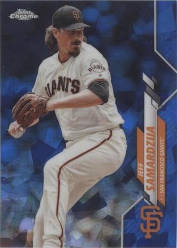 2020 Topps Chrome Sapphire Edition - Jeff Samardzija #295