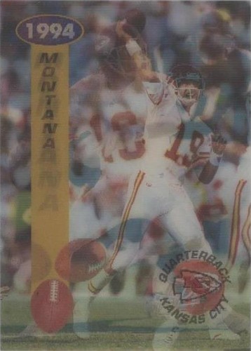 1994 Sportflics 2000 Joe Montana #123