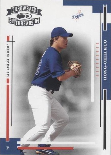 2004 Donruss Throwback Threads - Hong-Chih Kuo #101