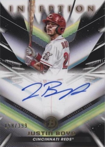 2023 Bowman Inception - Justin Boyd #BPA-JBD