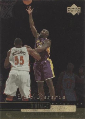 1999-00 Upper Deck Gold Reserve - Shaquille O'Neal #102