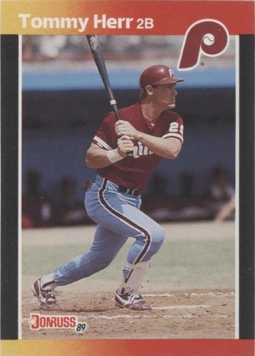 1989 Donruss Traded - Tom Herr #T-4