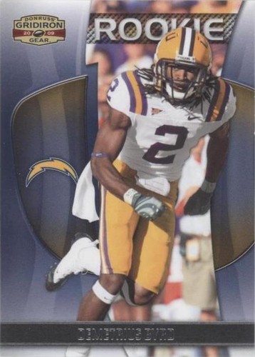 2009 Donruss Gridiron Gear Demetrius Byrd #138