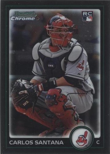 2010 Bowman Chrome - Carlos Santana #214