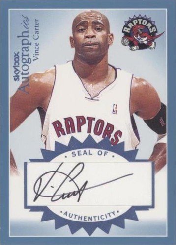2003-04 Skybox Autographics - Vince Carter #A-VC
