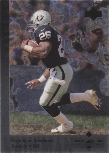 1997 Upper Deck Black Diamond Napoleon Kaufman #60