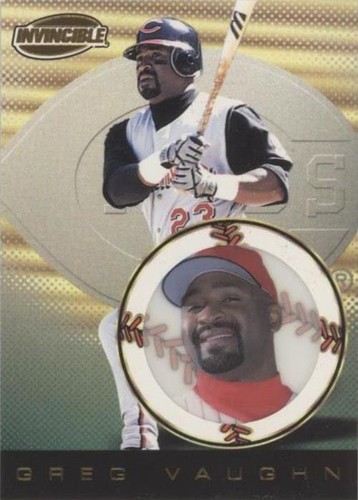 1999 Pacific Invincible - Greg Vaughn #40
