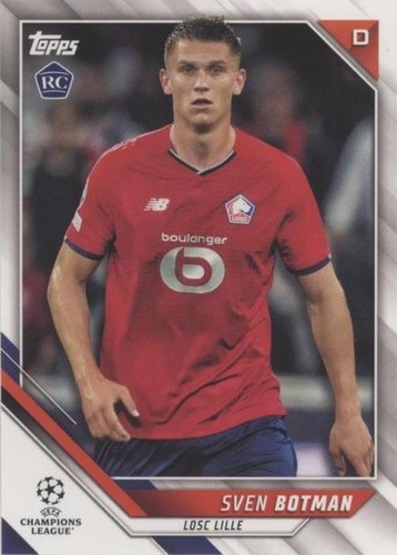 2021-22 Topps UCL Collection Sven Botman #105