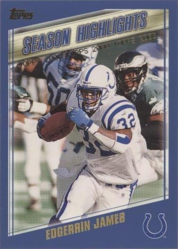 2000 Topps Edgerrin James #327