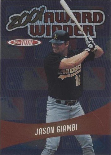 2002 Topps Total - Jason Giambi #AW7
