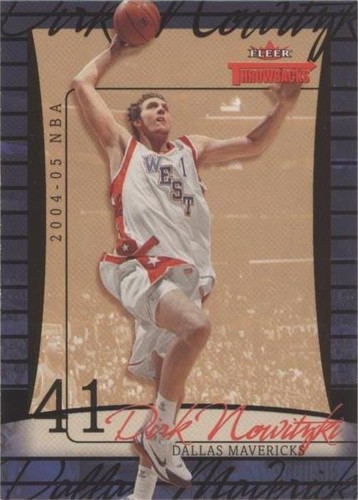 2004-05 Fleer Throwbacks - Dirk Nowitzki #53