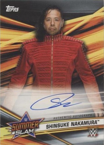 2019 Topps WWE Summerslam - Shinsuke Nakamura #OC-SN
