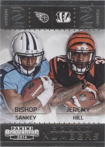 2014 Panini Contenders Bishop Sankey Jeremy Hill #20