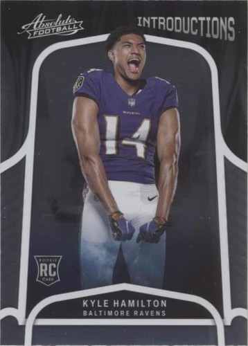 2022 Panini Absolute Kyle Hamilton #INT-20