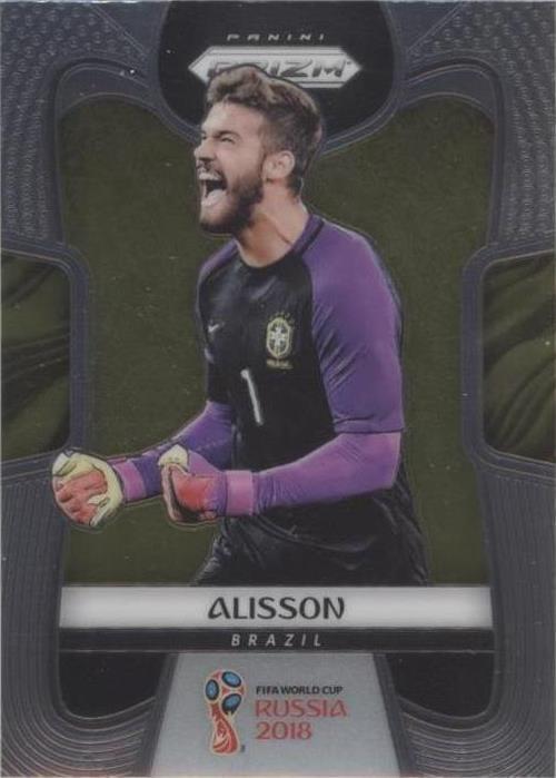 2018 Panini Prizm World Cup Alisson Becker #37