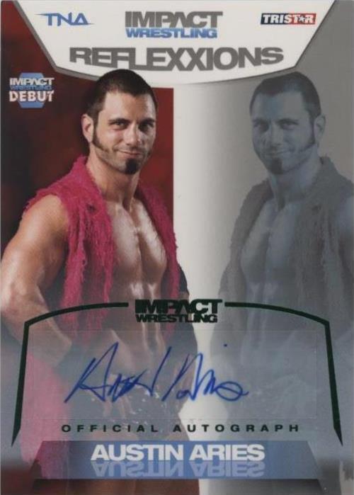 2012 TRISTAR TNA Impact Wrestling Reflexxions - Austin Aries #18