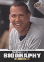 2010 Upper Deck - Alex Rodriguez #SB-38