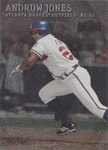 2000 Skybox Metal - Andruw Jones #81