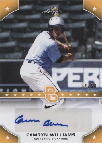 2015 Leaf Perfect Game National Showcase - Camryn Williams #PG-CW1