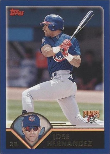 2003 Topps Traded & Rookies - Jose Hernandez #T55