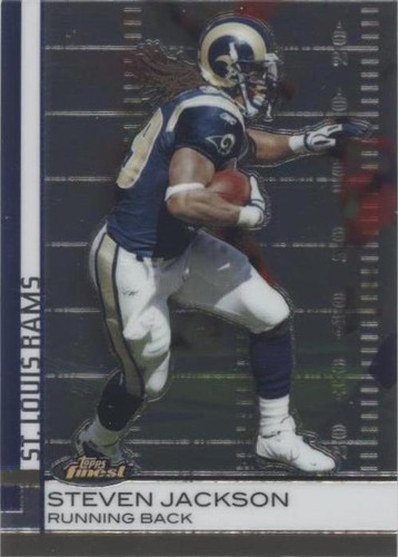 2009 Topps Finest Steven Jackson #16