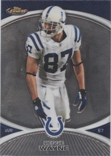 2010 Topps Finest Reggie Wayne #67
