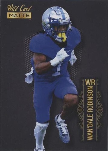 2022 Wild Card MATTE Wan'Dale Robinson #MB-115