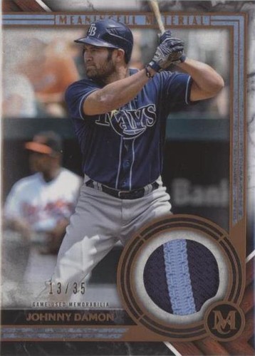 2022 Topps Museum Collection - Johnny Damon #MMR1-JD