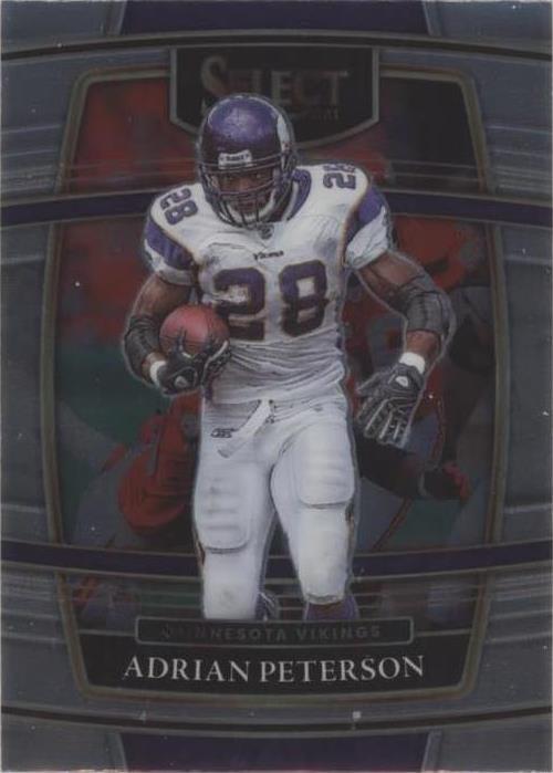 2021 Panini Select Adrian Peterson #37