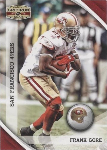 2010 Panini Gridiron Gear Frank Gore #126