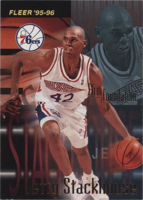 Fleer 1995-96 - Jerry Stackhouse #339