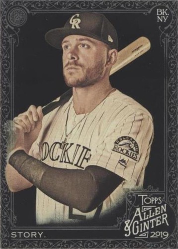 2019 Topps Allen & Ginter's X - Trevor Story #106