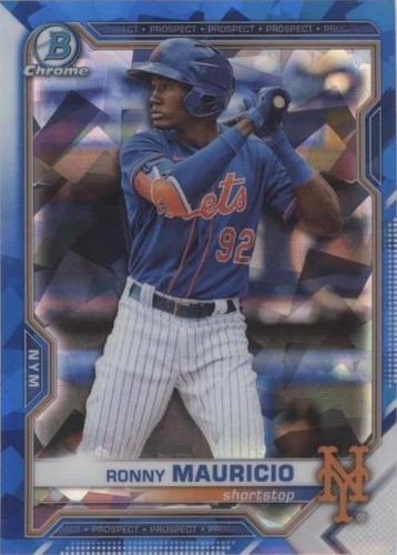 2021 Bowman Sapphire Edition - Ronny Mauricio #BCP-23