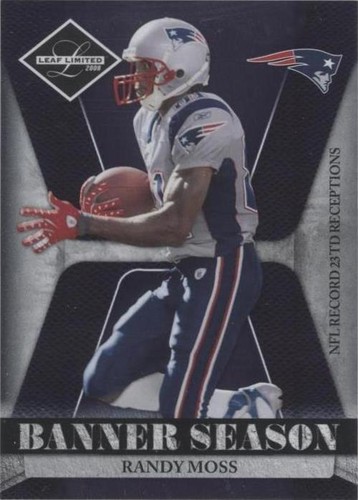 2008 Leaf Limited Randy Moss #BSM-9