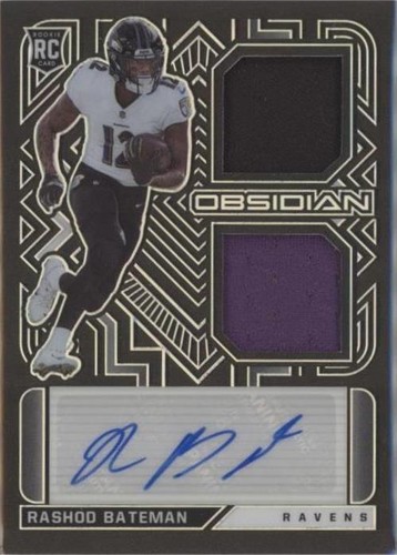 2021 Panini Obsidian Rashod Bateman #RJI-RB