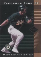 2001 Leaf Limited - Terrence Long #104