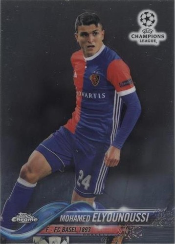 2017-18 Topps Chrome UCL Mohamed Elyounoussi #33