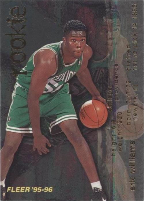 Fleer 1995-96 - Eric Williams #317